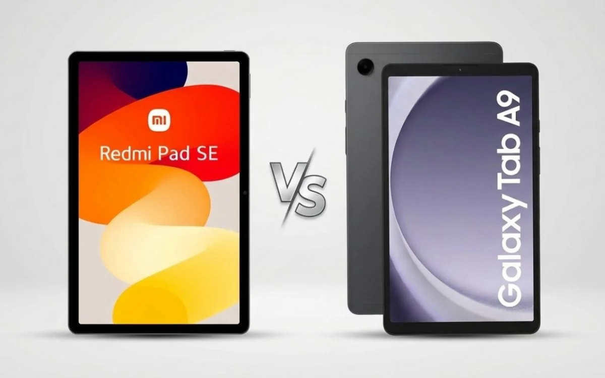 Redmi Pad SE vs Galaxy Tab A9: Qual tablet básico vale mais a pena?