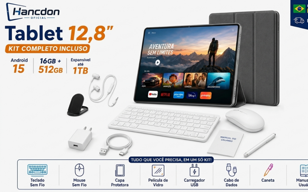 Tablet Hancdon M10 é bom? Review Completo