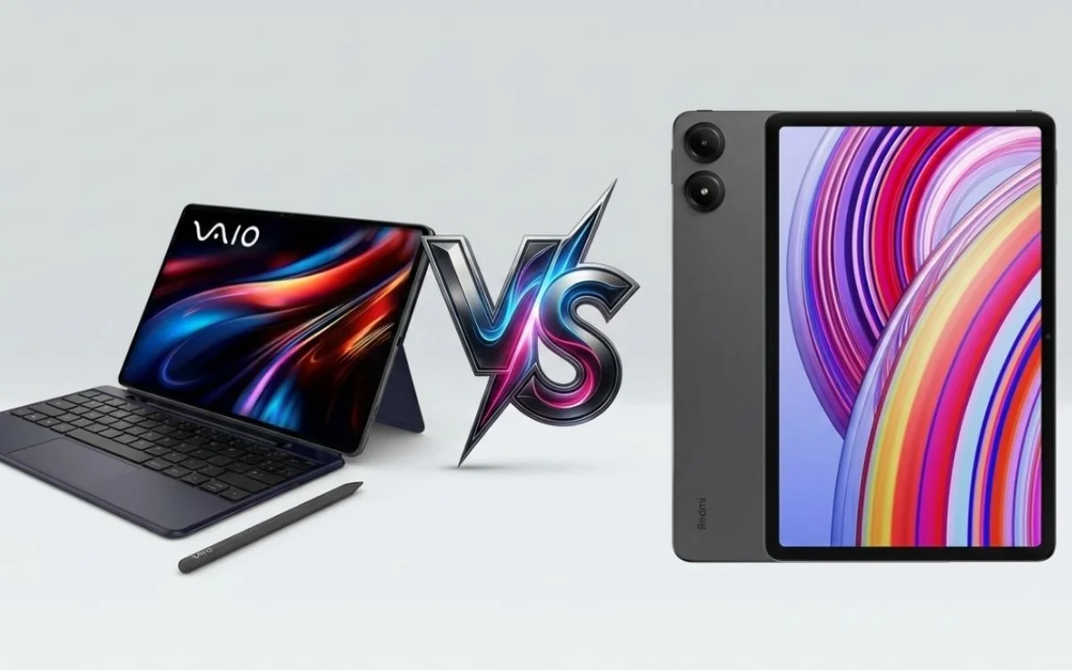 Vaio TL12 vs Redmi Pad Pro: Qual o melhor tablet de tela gigante para você?